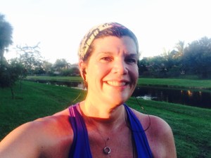 Nice rolling trail near a canal. Mile 10.